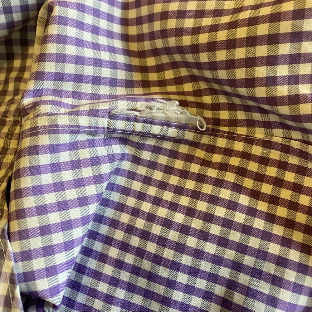 Banana Republic Slim‎ Fit Mens Plaid Button Down Shirt
